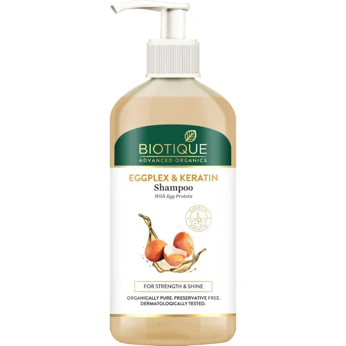 Image of Biotique Eggplex Keratin Protein Shampoo 300ml