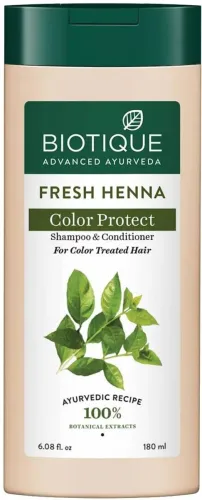 Image of BIOTIQUE Fresh Henna Color Protect Shampoo 
