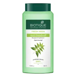 Biotique Fresh Neem Anti Dandruff Shampoo and Conditioner 340ml