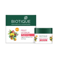 Biotique Fruit Whitening / Brightening Lip Balm SPF 50