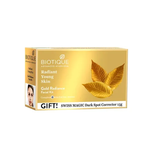 Image of Biotique Gold Radiant Skin Youth Facial kit All Skin Types