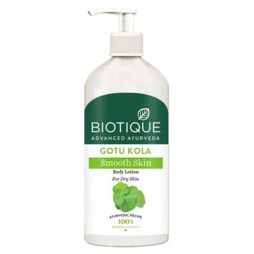 Image of Biotique Gotu Kola Smooth Skin Body Lotion For Dry Skin 300ml