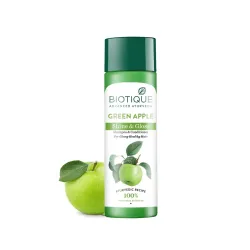 Biotique Green Apple Shine & Gloss Shampoo & Conditioner | Promotes Healthy, Shiny and Glossy Hair | Nourishes Scalp | Makes Hair Soft & Smooth | 100% Botanical Extracts | All Skin Types | 1...