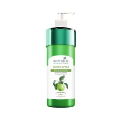 Biotique Green Apple Shine & Gloss Shampoo & Conditioner| Promotes Healthy, Shiny and Glossy Hair | Nourishes Scalp | Makes Hair Soft & Smooth |100% Botanical Extracts| All Skin Types | 800m...
