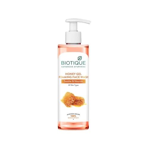 Image of Biotique Honey Gel Face wash 250ml