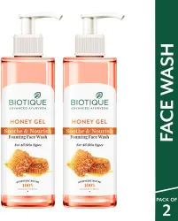Biotique Honey Gel Foaming Face Wash 400ml