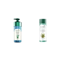 Biotique Bio Kelp Protein Shampoo for Falling Hair Intensive Hair Regrowth Treatment, 800ml and Biotique Bio Sea Kelp Fr