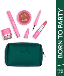 BIOTIQUE Makeup Gift Kit in Pouch (Set of 6)