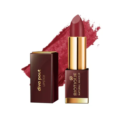 Image of Biotique Matte Diva Pout Lipstick, 4g