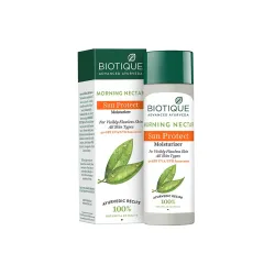 Biotique Morning Nectar Sun Protect Moisturizer SPF 30 UVA/UVB Sunscreen | Contains Wild Turmeric, Neem Leaves, & Mornin