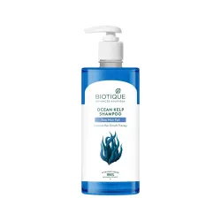 Biotique Ocean Kelp Anti Hairfall Shampoo | Intensive Hair Growth Therapy| Anti Hairfall Shampoo that Maintains Shine |1