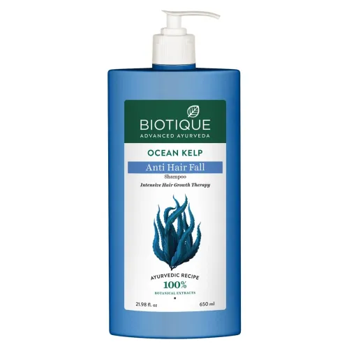 Image of Biotique Ocean Kelp Anti Hairfall Shampoo 650ml