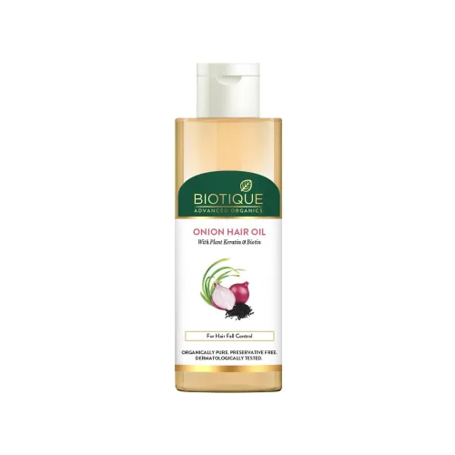 Image of Biotique Onion Black Seed Hair Oil 200ml