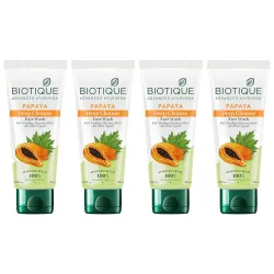 Biotique Papaya Deep Cleanse Face Wash | Gentle Exfoliation