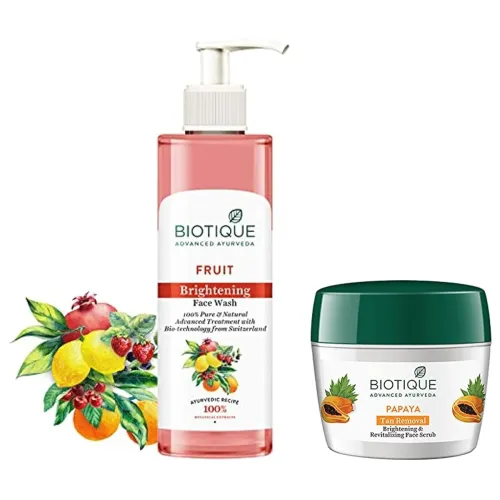 Image of Biotique Papaya Scrub and Fruit Face Wash