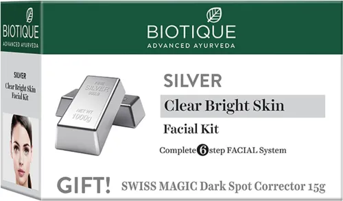 Image of BIOTIQUE Silver Facial Kit 65 g (6 x 10.83 g)