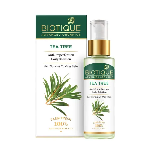 Image of Biotique Tea Tree Anti-Imperfection Daily Solution Face Serum for Normal to Oily Skin, 30ml