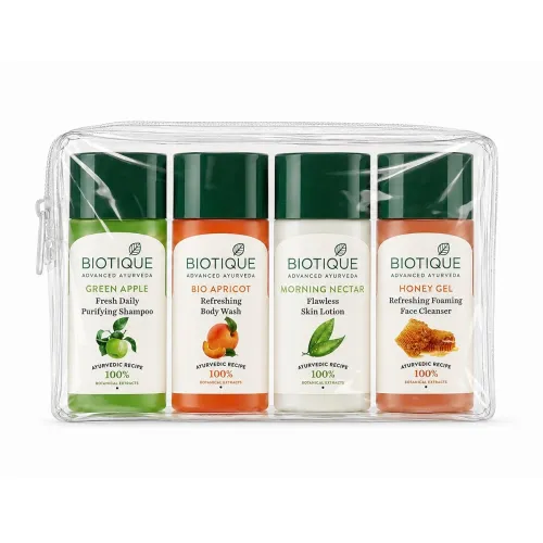 Image of Biotique Travel Kit Mini Skincare & Haircare Essentials 