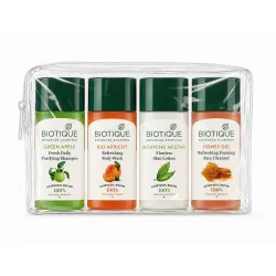 Biotique Travel Kit Mini Skincare & Haircare Essentials 