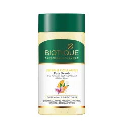 Biotique Ubtan & Collagen Tan Removal Face Scrub-25ml