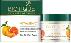 Biotique Advanced Organics Vitamin C Correcting and Brightening Moisture Treatment 50Gm (50 g)