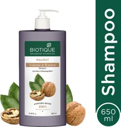 BIOTIQUE Walnut Volume & Bounce Shampoo 