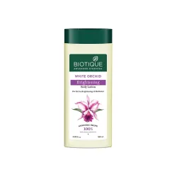 Biotique White Orchid Brightening Body Lotion For Extra Brightening & Radiance (180ml, Normal Skin)