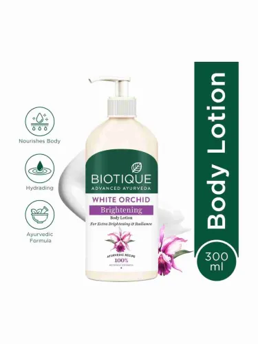 Image of BIOTIQUE White Orchid Brightening Body Lotion 300 ml