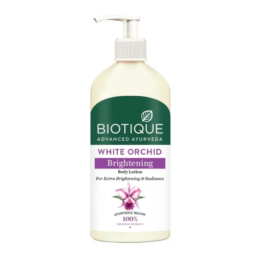 Image of Biotique White Orchid Brightening Body Lotion For Extra Brightening & Radiance 300ml