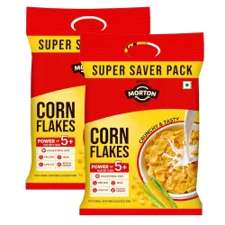 Birla Morton Corn Flakes 500 Gm Pack of 2