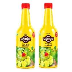 Birla Morton Lime Juice Cordial, 750ml, Pack of 2