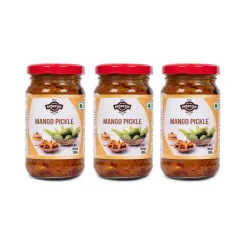 Birla Morton Mango Pickle 200Gm Glass Jar ( Pack of 3)