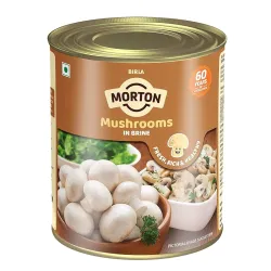 Birla Morton Mushrooms in Brine 800 Gm