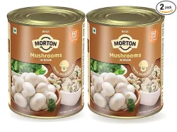 BirlaMorton Mushrooms in Brine, 800g x2