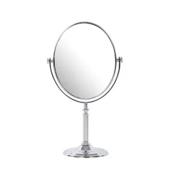 BIRMON Makeup Mirror | Magnifying Mirror Makeup | Double Side Magnification | Tabletop Vanity Hand Mirrors Stand