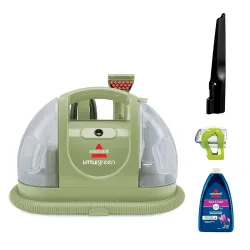 BISSELL® Little Green Multi-Purpose Portable Carpet and Upholstery Cleaner Little Green, Carpet Cleaner, Portable Spot Cleaner & Stain Remover for Carpets, Stairs & Car, Sofa Cleaner