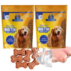  Bistik Dog Biscuits Milk Chicken Flavor