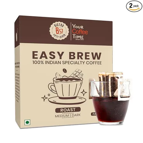 Image of Bistro 57 – Easy Brew Pour Over Coffee Drip Bags (Pack of 2 Sachets)