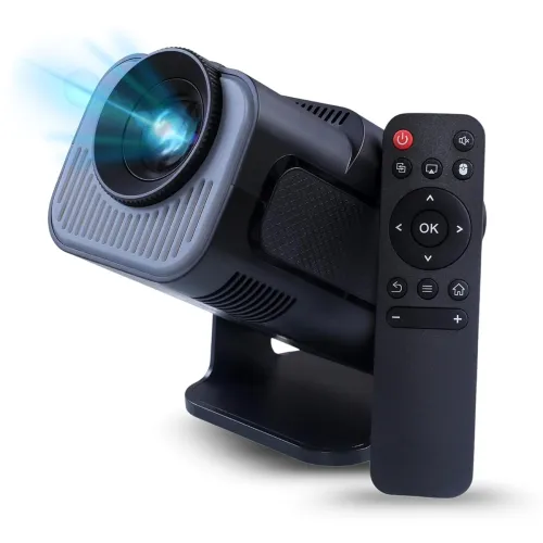 Image of Bitechkart BIT350 Smart Mini Projector 1080P Full HD, 4K Support (30FPS)