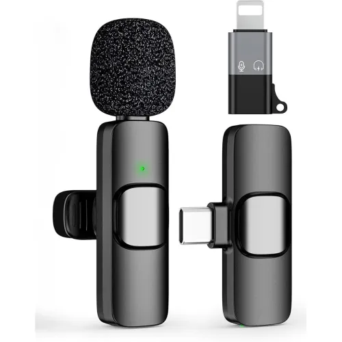 Image of BKN K8 Wireless Collar Microphone for All iPhone
