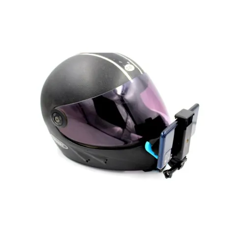 Image of BKN® Helmet Chin Strap Mount with Mobile Clip