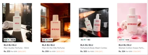 Image of Bla Bli Blu Perfume at minimum 75% Discount