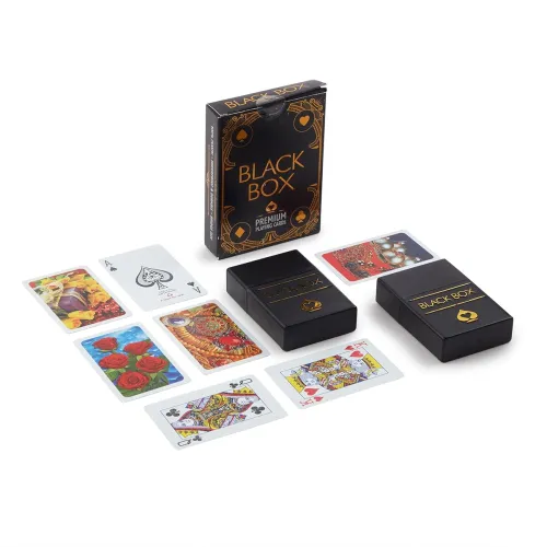 Image of Black Box Premium Plastic Card Game 2Pcs