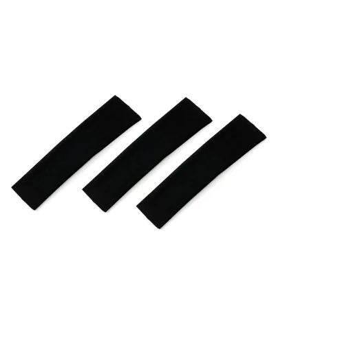 Image of 6pcs Black Cotton Headband for Women Girls Elastic Head Bands for Yoga Sports