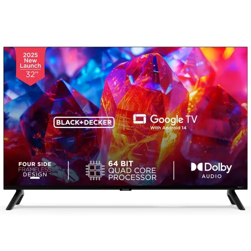Image of BLACK+DECKER 32″ Smart LED TV (BXTVGU32HD2841ATIN)