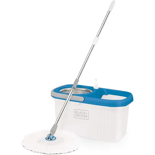 Image of BLACK+DECKER 360° Rotating Spin Mop & Bucket