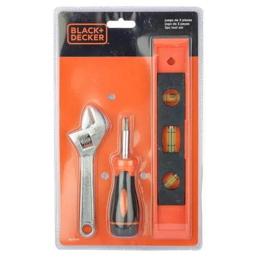 Image of BLACK+DECKER BD75919 3-Piece TOOLKIT