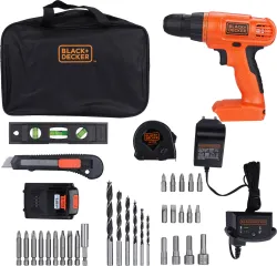 BLACK+DECKER BDCD120VA-IN Power & Hand Tool Kit  (34 Tools)