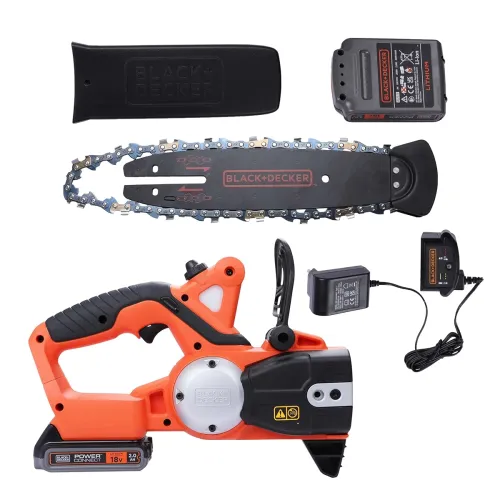 Image of BLACK+DECKER Cordless Chainsaw – 20cm