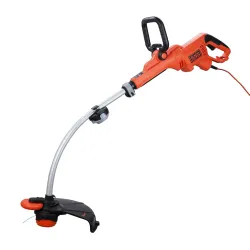 BLACK+DECKER GL9035-GB Corded Electric Strimmer Grass Trimmer 900 W 35 cm with Wheel Edge Guide and Adjustable Second Ha